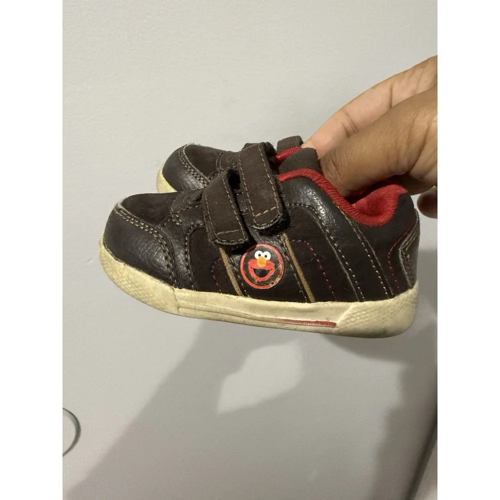 Sesame Street‎ Elmo Toddler Shoes Size 4 Vintage 1990s SG Footwear